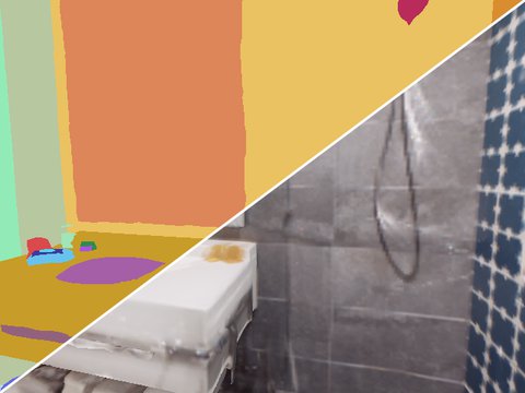 Hotel-0, agent 1: semantic and RGB