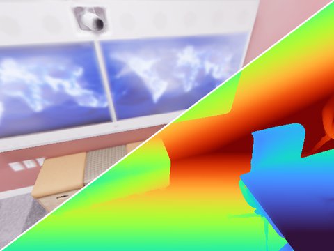 Office-2, agent 1: RGB and depth