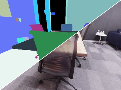 Office-2, agent 3: semantic and RGB