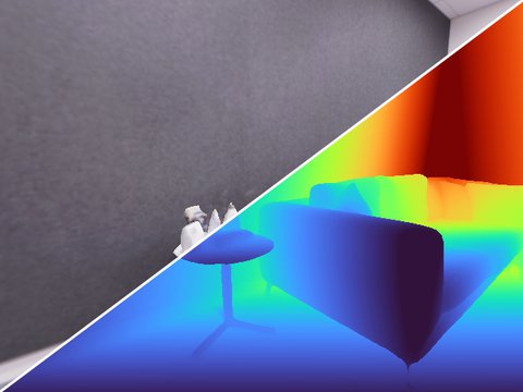 Office-2, agent 4: RGB and depth