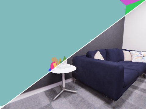 Office-2, agent 4: semantic and RGB